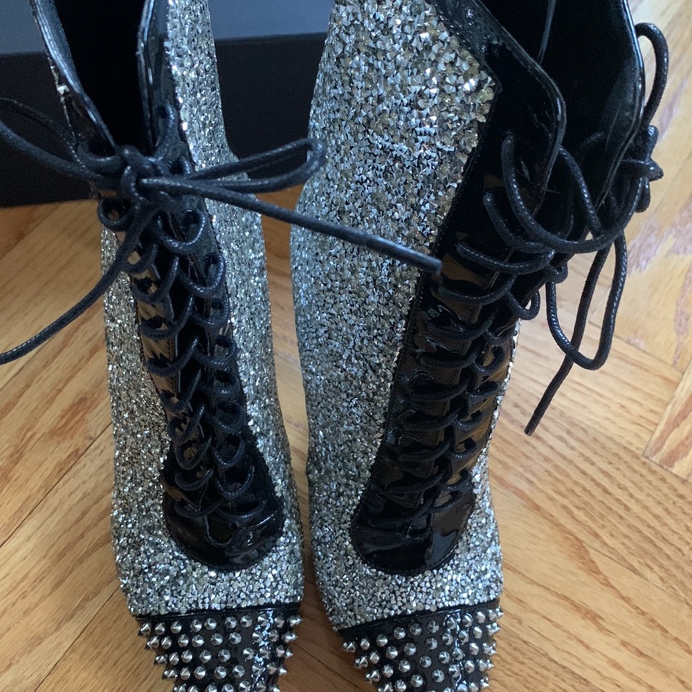 Sparkle studded Saya Issey Boots